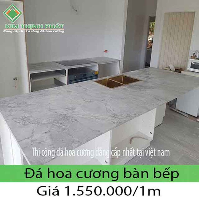 Bếp đá hoa cương thiên nhiên Quá trình hình thành khối