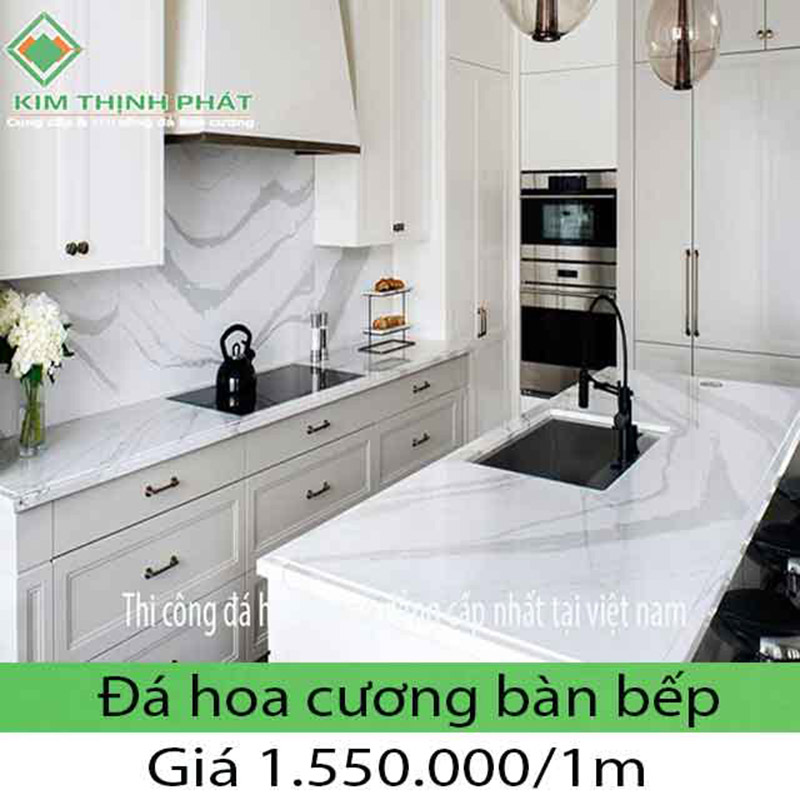 Bếp đá hoa cương thiên nhiên bao nhiêu tiền một bộ thì tốt granite