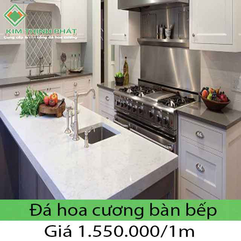 Bếp đá hoa cương thiên nhiên ở đâu giá rẻ sử dụng có tốt không granite