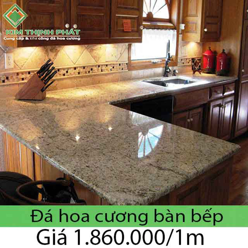 Bếp đá hoa cương thiên nhiên ở đâu giá rẻ sử dụng có tốt không granite