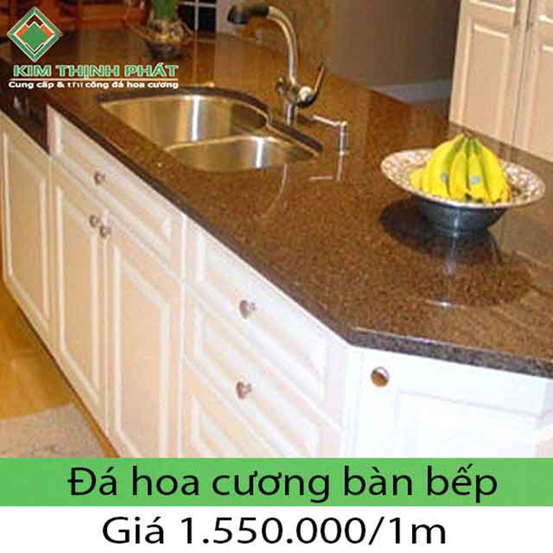 Bếp đá hoa cương thiên nhiên ở đâu giá rẻ sử dụng có tốt không granite