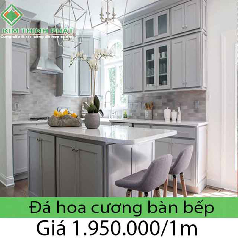 Bếp đá hoa cương thiên nhiên ở đâu giá rẻ sử dụng có tốt không granite