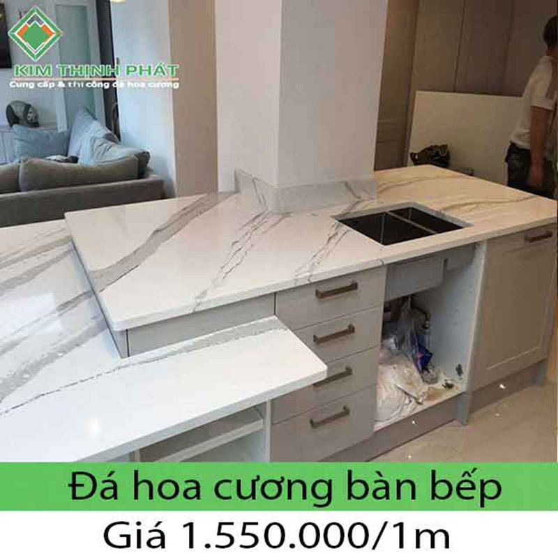 Bếp đá hoa cương thiên nhiên ở đâu giá rẻ sử dụng có tốt không granite