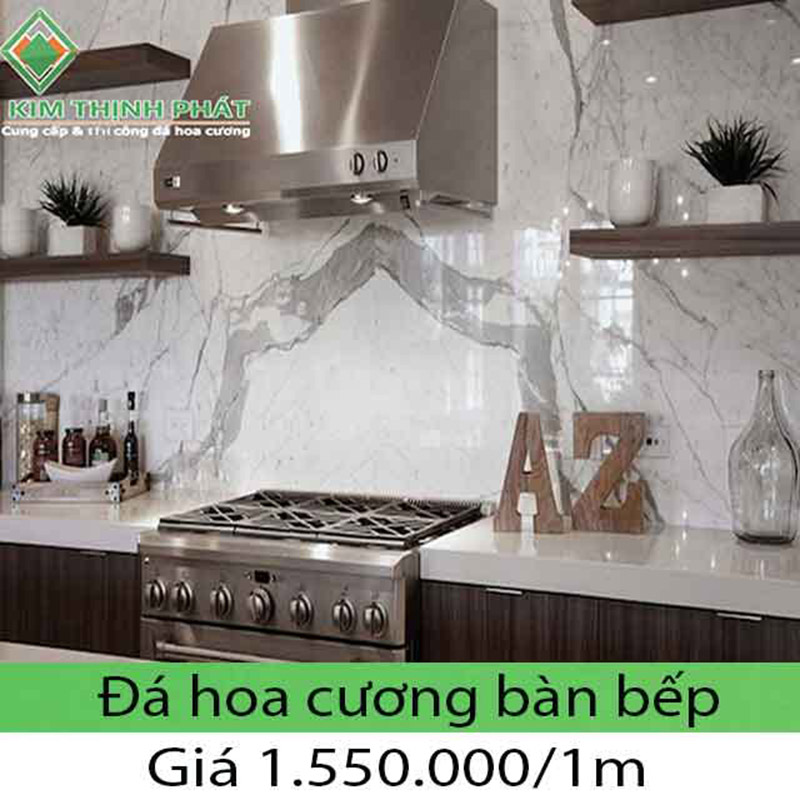 Bếp đá hoa cương thiên nhiên ở đâu giá tốt và uy tín hơn granite