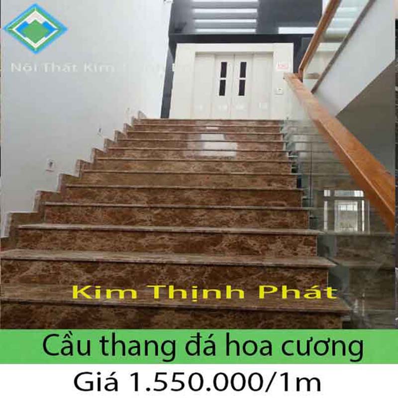 Cầu thang đá hoa cương