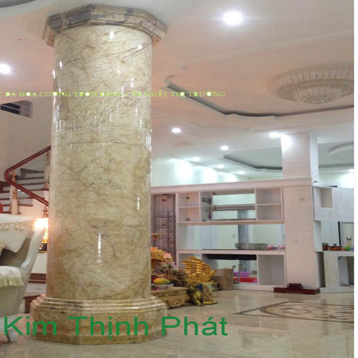 cột đá hoa cương tự nhiên