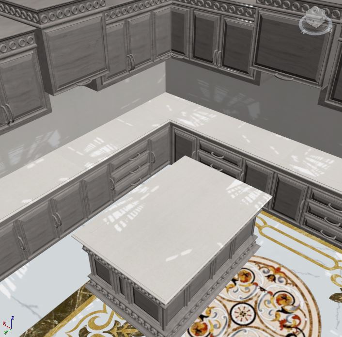 Đá hoa cương bếp rẻ nhất kim thịnh phát lát mặt bếp