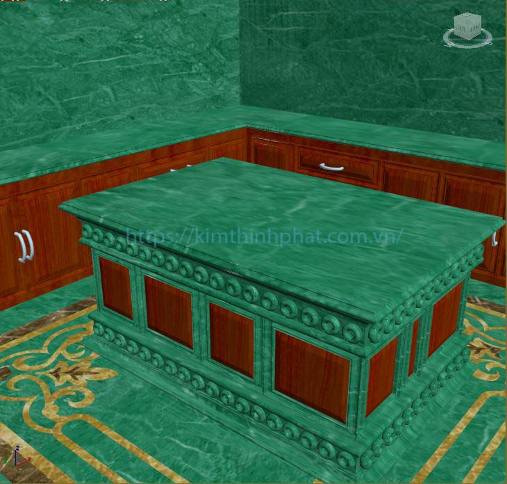 đá hoa cương bếp