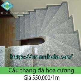 Cầu thang đá hoa cương giárẻ