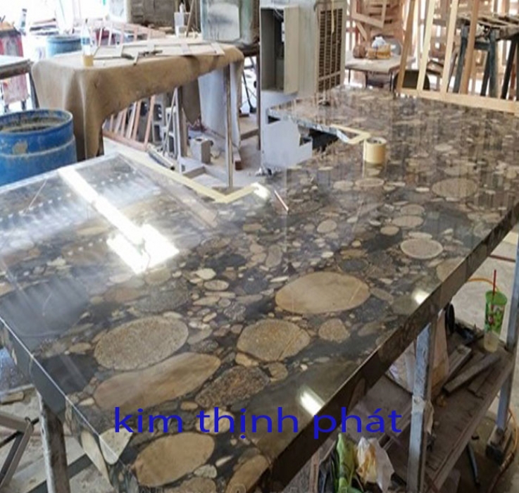 Bếp đá hoa cương 80 giá 200 mẫu đá bàn bếp granite - marble