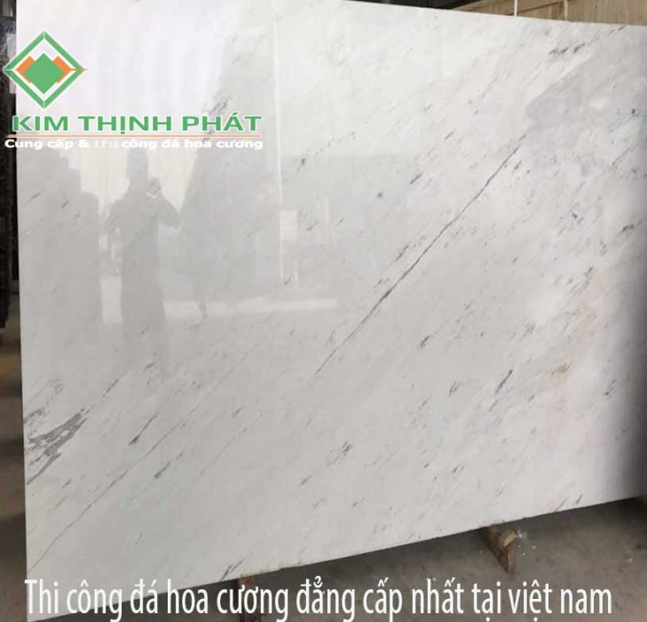 đá hoa cương, đá bếp màu trắng vân nhẹ